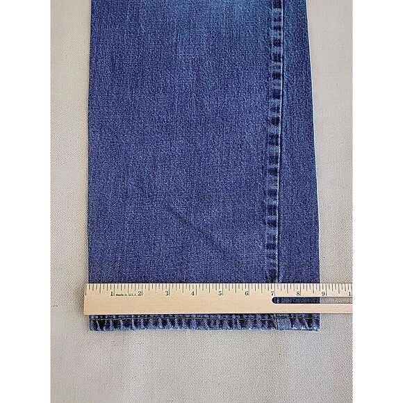 American Eagle Outfitters Jeans Mens 39x32 Baggy Straight High Rise Distressed - Picture 4 of 16